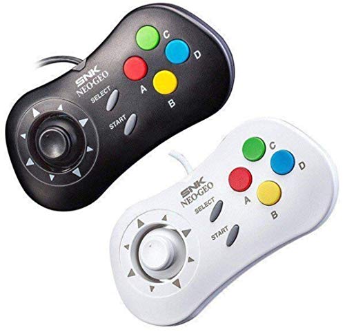 SNK NEOGEO mini PAD dedicated controller black white 2 pieces NEW from Japan_1