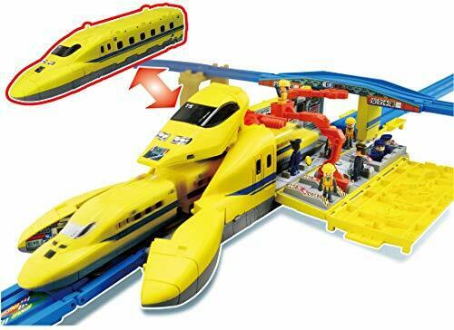 Takara Tomy Plarail Transformed into a Base ! Very Big Dr.Yellow Set NEW_1