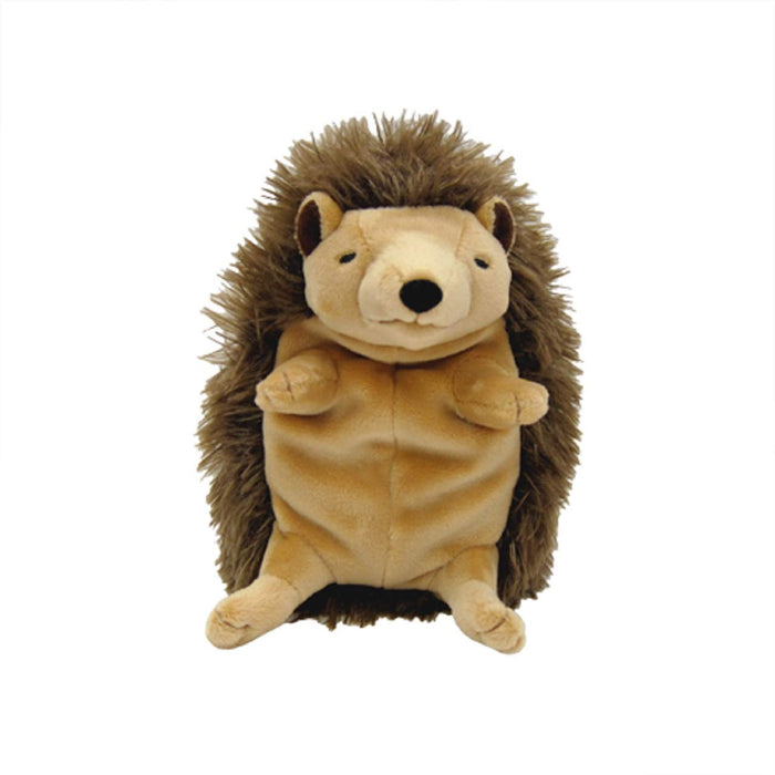 Shinada Global Mochi hari Hedgehog Plush Doll S size with BC Brown MOHR-0168B_1