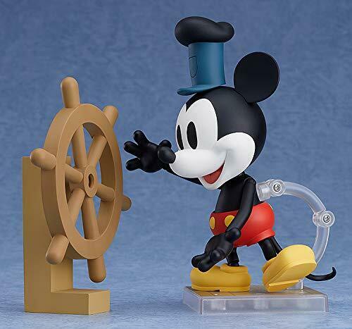 Nendoroid 1010b Steamboat Willie Mickey Mouse: 1928 Ver. (Color) Figure_3