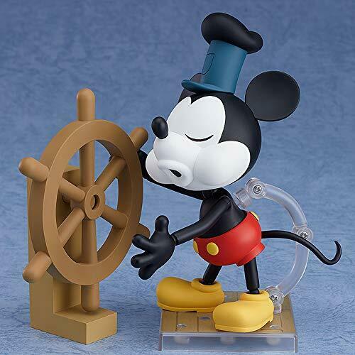 Nendoroid 1010b Steamboat Willie Mickey Mouse: 1928 Ver. (Color) Figure_4