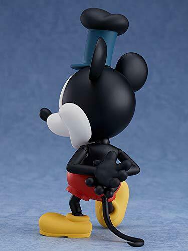 Nendoroid 1010b Steamboat Willie Mickey Mouse: 1928 Ver. (Color) Figure_6
