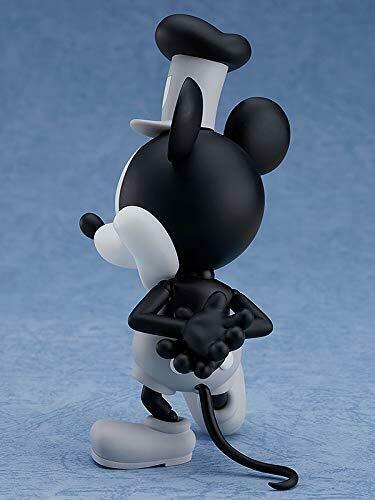 Nendoroid 1010a Steamboat Willie Mickey Mouse: 1928 Ver. (Black & White) Figure_6