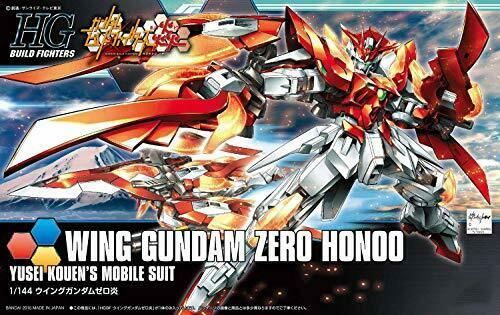 Bandai Wing Gundam Zero Honoo HGBF 1/144 Gunpla Model Kit NEW from Japan_4