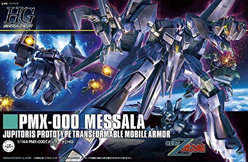 Bandai Spirits HGUC Mobile Suit Z Gundam PMX-000 Messala 1/144 Plastic Model Kit_4