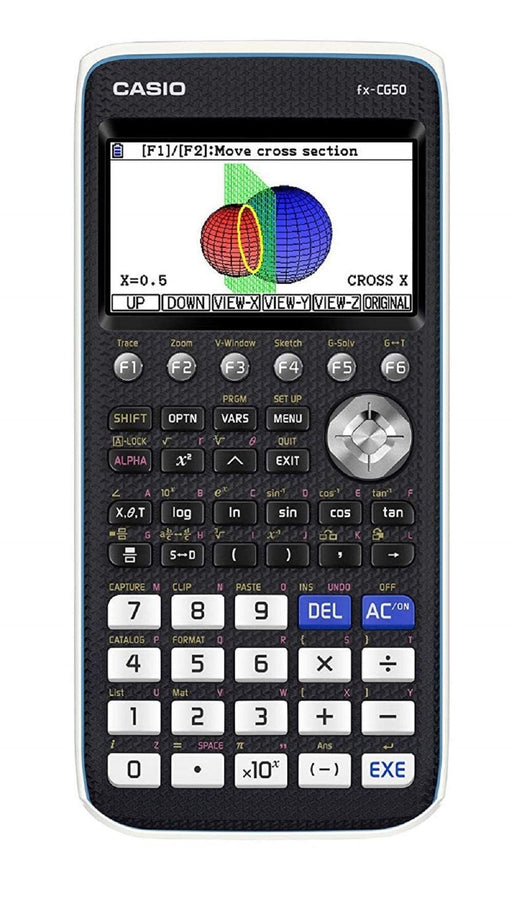 Casio calculator 10-digit graph function FX-CG50 Black Battery Powered 28 Memory_1