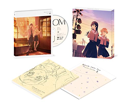 Bloom Into You Vol.1 Limited Edition Blu-ray Booklet ZMXZ-12661 Yuri Anime NEW_1