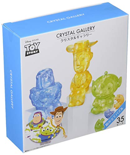HANAYAMA 3D Puzzle Crystal Gallery Toy Story Friends 35 Pieces NEW from Japan_1
