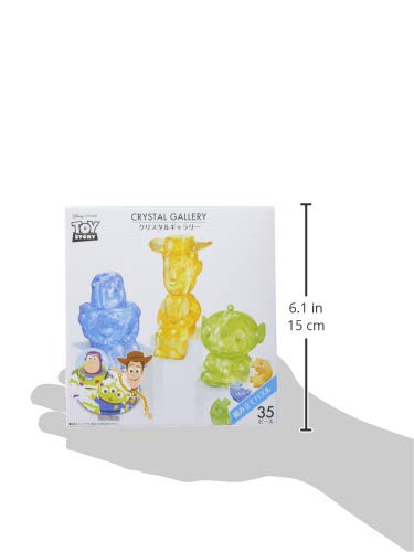 HANAYAMA 3D Puzzle Crystal Gallery Toy Story Friends 35 Pieces NEW from Japan_3