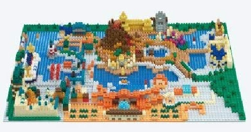 Tokyo Disney Resort Tokyo Disney Sea Diorama Nano-Block Tokyo Disney Resort Ltd_1
