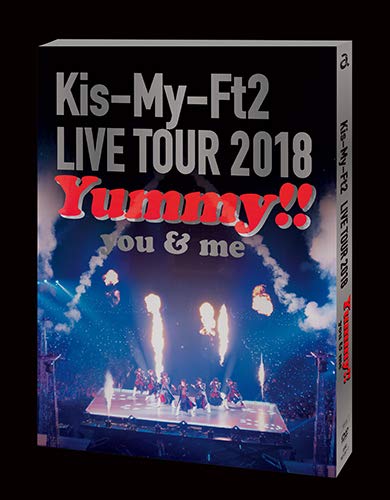 Kis-My-Ft2 LIVE TOUR 2018 Yummy you & me DVD AVBD-92736 Standard Edition NEW_1