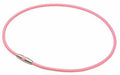 phiten Necklace RAKUWA Magnetic Titanium Necklace Light Pink 45cm NEW_1