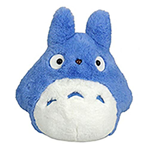 SunArrow My Neighbor Totoro Medium Totoro Fluffy Plush Doll M Blue ‎K-7706 NEW_1