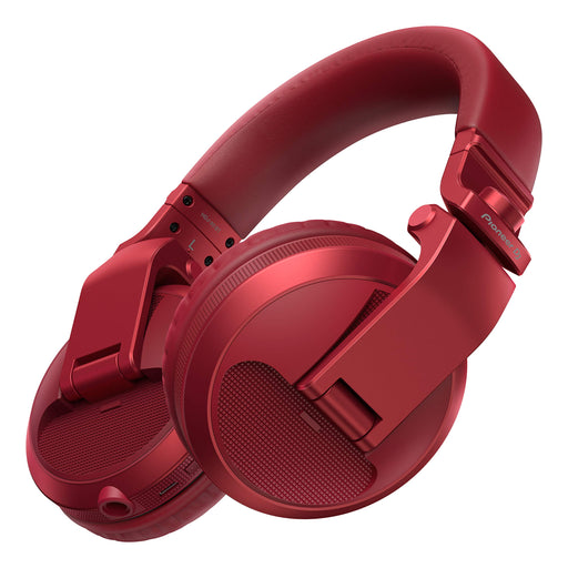 Pioneer DJ Bluetooth Wireless Headphone HDJ-X5BT-R Metallic Red Wire & Wireless_2