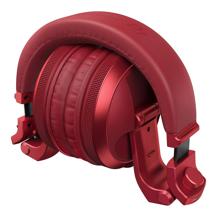 Pioneer DJ Bluetooth Wireless Headphone HDJ-X5BT-R Metallic Red Wire & Wireless_4