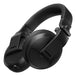 Pioneer DJ Bluetooth Wireless Headphone HDJ-X5BT-K Metallic Black Wire&Wireless_5