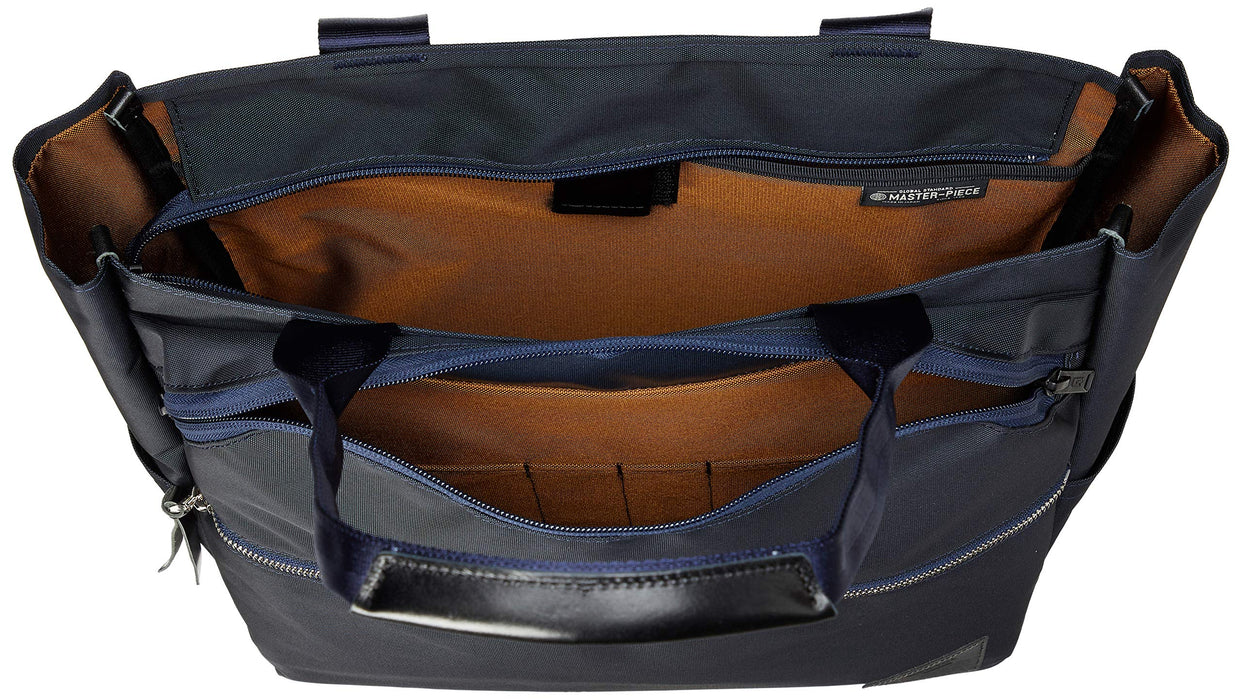 master-piece 2 Way Tote Bag VARIOUS Men's 24212 Nylon Zip Closure Waterproof NEW_5