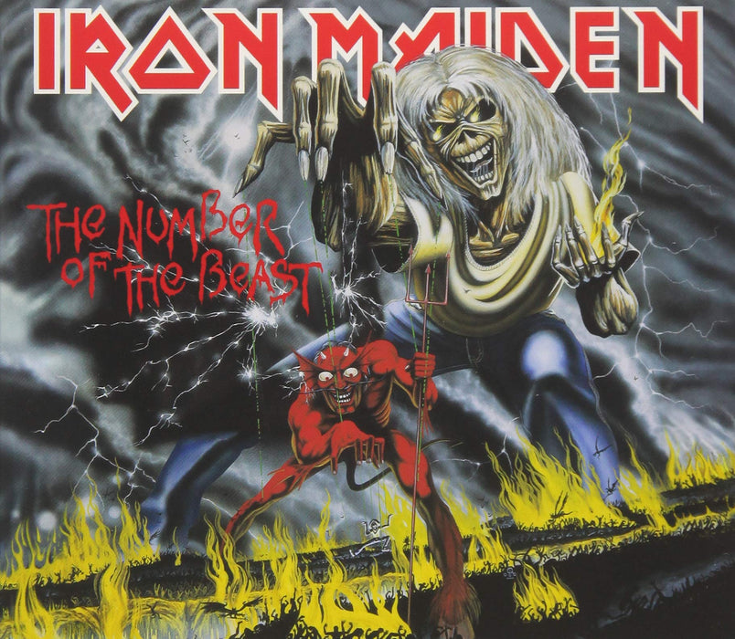 2015 REMASTER IRON MAIDEN THE NUMBER OF THE BEAST JAPAN DIGIPAK CD WPCR-18143_1