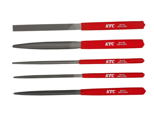 KTC TZKF1A05 file 5-piece set for Metal processing Made in Japan Maintenance NEW_1