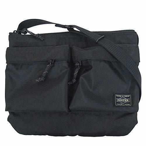 YOSHIDA KABAN PORTER 855-05458 FORCE SHOULDER BAG Black NEW from Japan_1