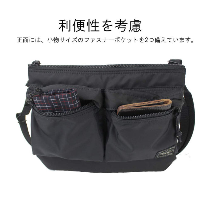 Yoshida PORTER Force SHOULDER BAG 855-05458 Olive Drab W260xH200mm NEW_3