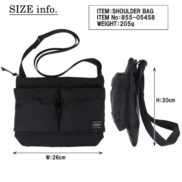 Yoshida PORTER Force SHOULDER BAG 855-05458 Olive Drab W260xH200mm NEW_4