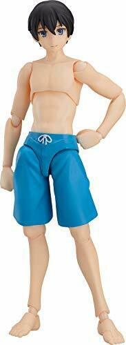 Max Factory figma 415 Male Swimsuit Body (Ryo) Figure from Japan_1