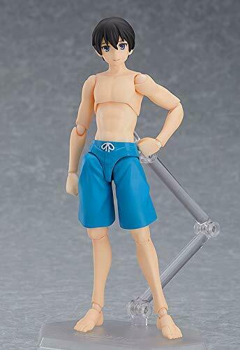 Max Factory figma 415 Male Swimsuit Body (Ryo) Figure from Japan_2