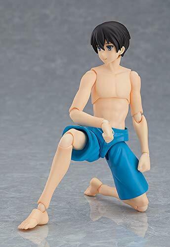 Max Factory figma 415 Male Swimsuit Body (Ryo) Figure from Japan_4