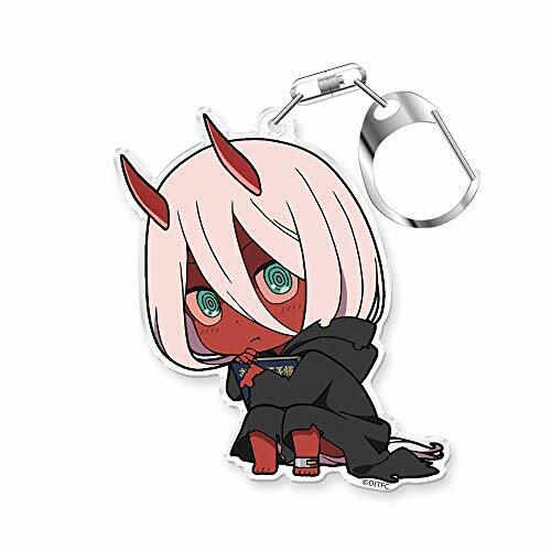 azumaker Darling in the Franxx Puni Colle Key chain Zero Two (Childhood) NEW_2