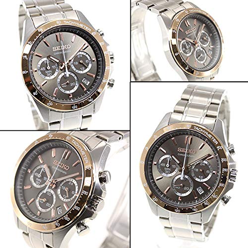 SEIKO SELECTION SBTR026 Watch Men's Chronograph in Box NEW from Japan_4