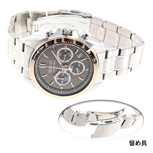 SEIKO SELECTION SBTR026 Watch Men's Chronograph in Box NEW from Japan_5