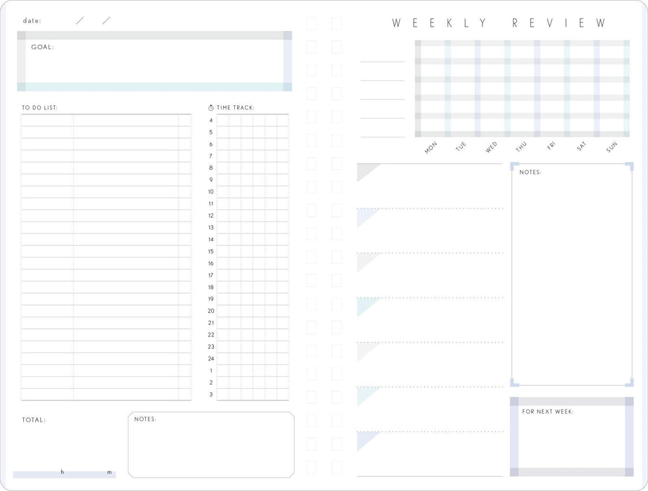 Iroha publication study planner DAILY GSSD-03 SPARKLE H200xW140mm 192pages NEW_8