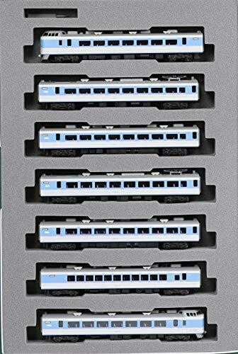 Kato N Scale Series 189 'Grade Up Azusa' Standard 7 Car Set NEW from Japan_2