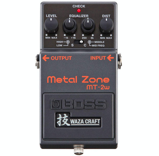 Boss MT-2W Metal Zone Waza Guitar Effects Pedal Made in Japan high gain pedal_1