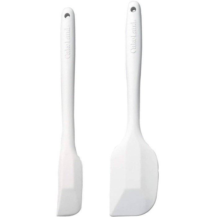 Tiger crown WITH silicon rubber spatula large and small set of 2 Made in Japan_1