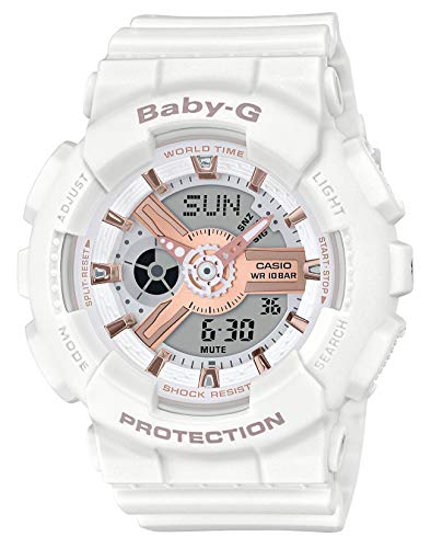 Casio Watch BABY-G BA-110RG-7AJF Women's White NEW from Japan_1