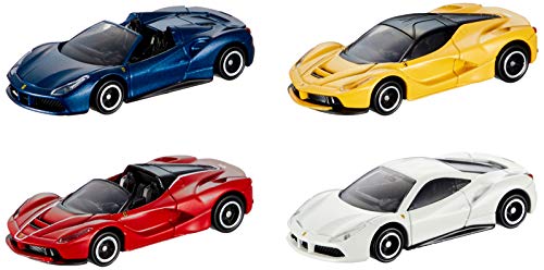 TAKARA TOMY TOMICA FERRARI SET 488 GTB 488 SPIDER LaFerrari Aperata Model Car_1