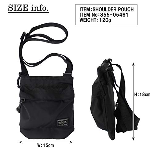 Yoshida Kaban PORTER FORCE Shoulder Pouch Navy 855-05461 NEW from Japan_4