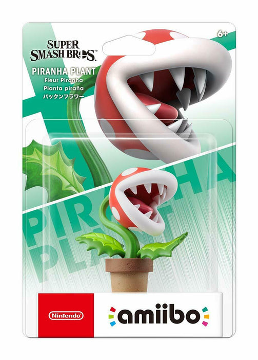 Nintendo amiibo Super Smash Bros. PIRANHA PLANT Wii Switch Accessories NEW_2