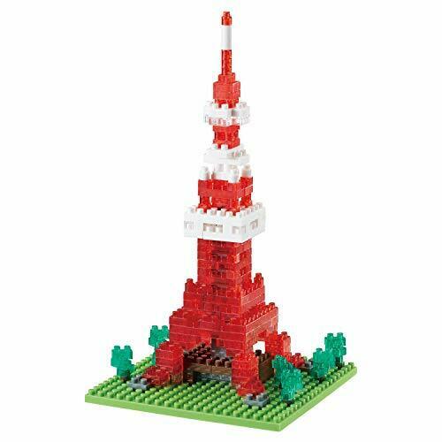 nanoblock 10th Anniversary Tokyo Tower (Transparent Ver.) NBH_001R NEW_1