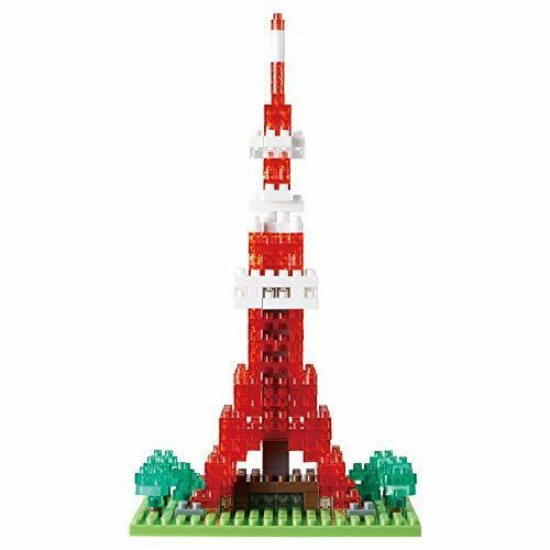 nanoblock 10th Anniversary Tokyo Tower (Transparent Ver.) NBH_001R NEW_3