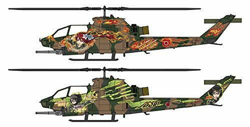 Rick G Earth' Bell AH-1S Cobra Chopper 'Kisarazu Special' (Set of 2) Model Kit_5