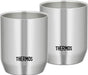 Thermos vacuum insulation cup stainless steel 280ml 2 pieces JDH-280P S Silver_1