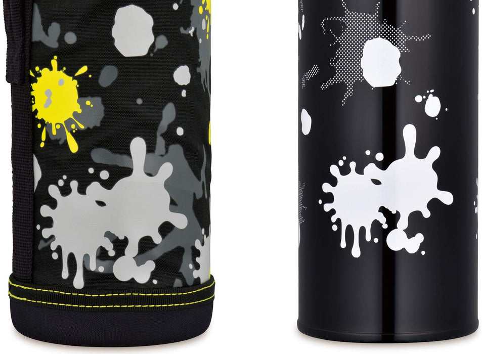 Thermos water bottle vacuum insulation 2-way black paint 1.0L FHO-1001WF BK-PT_6