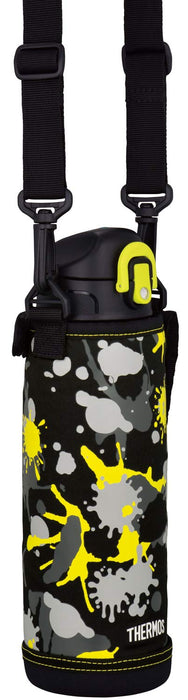 Thermos water bottle vacuum insulation 2-way black paint 1.0L FHO-1001WF BK-PT_7