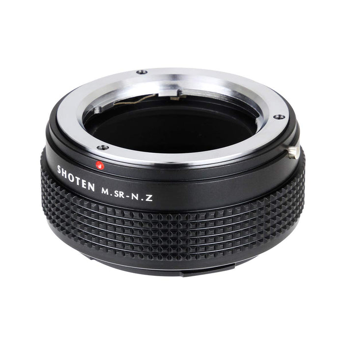 SHOTEN MSR-NZ Mount Adapter Minolta MD/MC/SR Lens to Nikon Z Body Brass,Aluminum_1