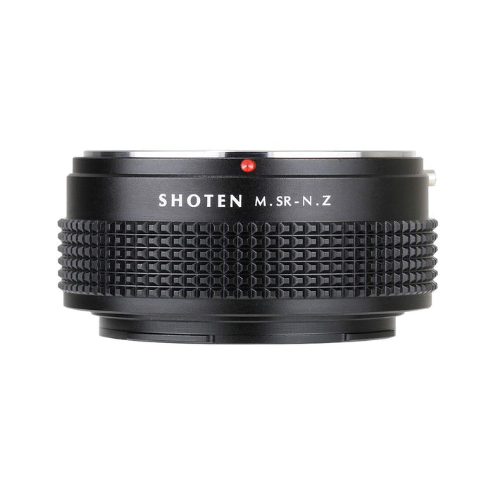 SHOTEN MSR-NZ Mount Adapter Minolta MD/MC/SR Lens to Nikon Z Body Brass,Aluminum_2