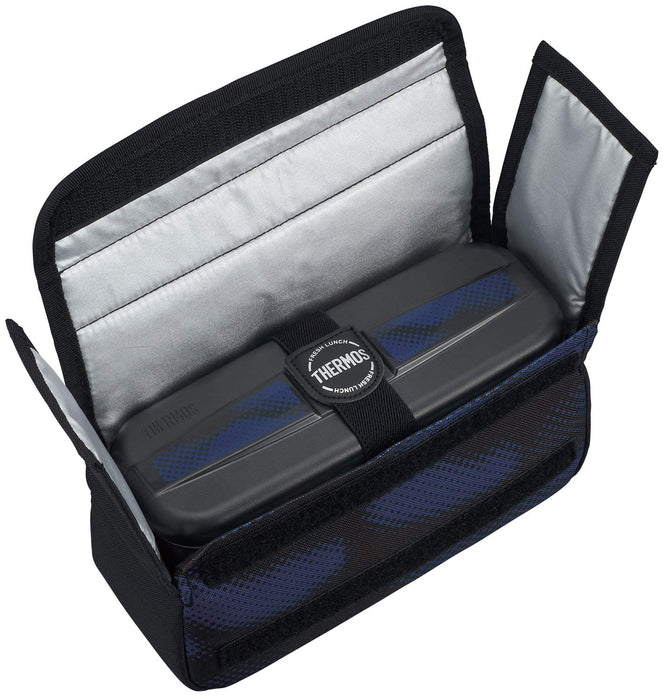 Thermos Fresh Lunch Box Black Paint Two-Stage 1.1L DSD-1103 W BK-PT Stainless_2