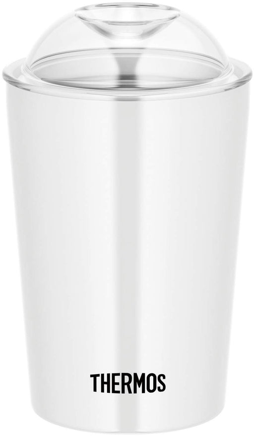 Thermos Cooling Straw Cup 300ml White JDJ-300 WH 8Wx13.5Hcm Stainless Steel NEW_1